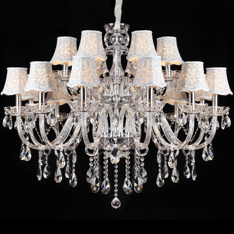 Crystal Light Fixtures Chandeliers for Dining Room Kitchen Foyer Hotel Lighting (WH-CY-31)