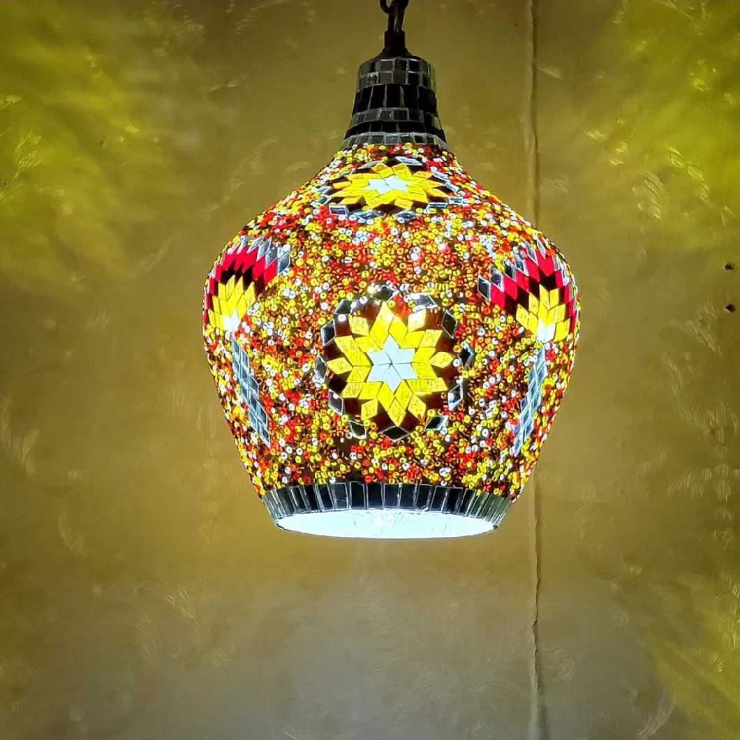 Turkish Moroccan Mosaic Ceiling Hanging Light Lamp Chandelier Pendant Fixture Lantern