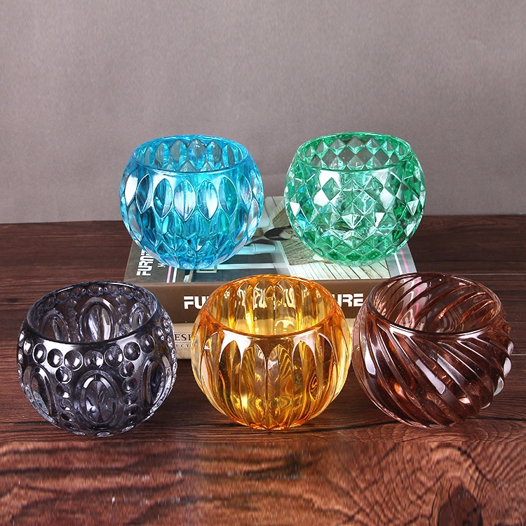 DIY Glass Candle Jar Cosmetic Jar Candle Holders