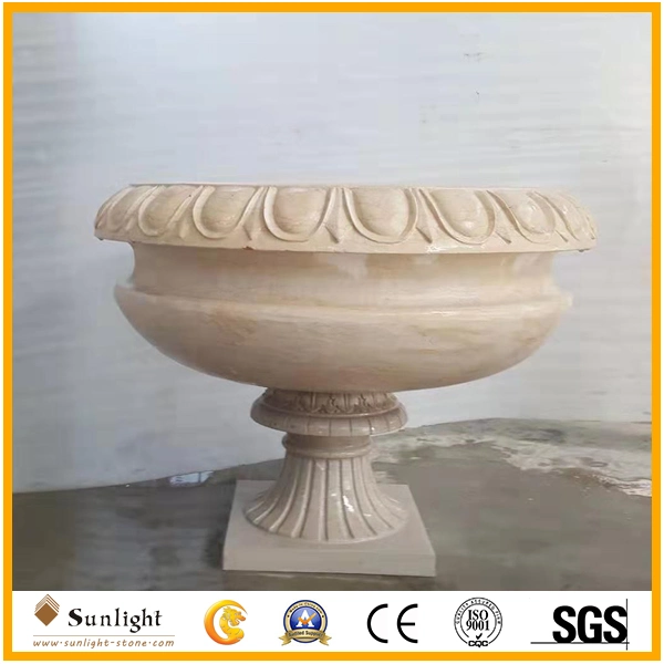 Natural Stone (Marble/Granite) Flower Pot/Vase