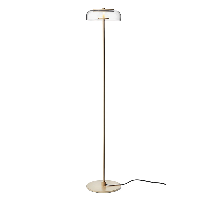Postmodern LED Living Room Standing Luminaires Glass Lights Bedside Minimalist Lamp (WH-MFL-42)