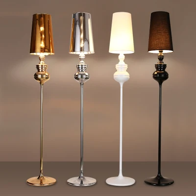 Nordic European Modern Simple Floor Lamp Fashionable Living Room Spanish Floor Lamp (WH
